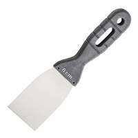 Шпатель малярный HARDEX 8 см, нержавеющая сталь, пластиковая ручка