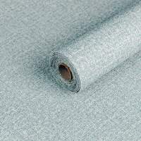 Обои самоклеющиеся (Linen Foam wallpaper in roll) 50*280cm*2,5 mm YM-10 BLUE WHITE (D) SW-00002021