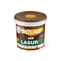 Лазур декоративно-захисний для обробки дерева LASUR Wood SkyLine Тик 0.4 л