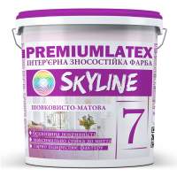 Краска износостойкая шелковисто-матовая Premiumlatex 7 Skyline 3.6 кг