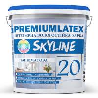 Краска влагостойкая полуматовая Premiumlatex 20 Skyline 1.2 кг