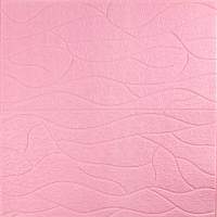Панель 3D Pink 700*700*6mm (D) SW-00001950