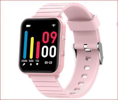 Смарт-часы Kospet GTR Fashion Pink женские, водонепроницаемые