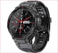 Смарт-часы Lemfo K22 черные мужские спортивные часы с Bluetooth вызовом фитнес трекер