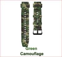 Камуфляжный ремешок для смарт-часов Tank M1 зеленый 20мм