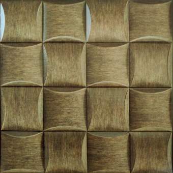 Декоративна ПВХ плитка на самоклейці плетінка 300х300х4мм, ціна за 1 шт. (СПП-607) SW-00001134