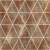 Панель стеновая 3D 700х700х4мм ромбы коричневые винтаж (D) SW-00002007