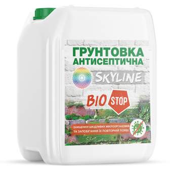 Антисептична протигрибкова ґрунтовка Біостоп SkyLine 10л