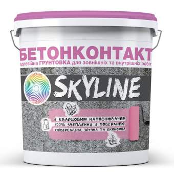 Бетонконтакт адгезионная грунтовка SkyLine 4,2 кг (3л)