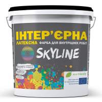Краска ИНТЕРЬЕРНАЯ Латексная для стен, потолков, дверей SkyLine 1.4 кг