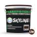 Краска резиновая суперэластичная сверхстойкая «РабберФлекс» SkyLine Коричневый RAL 8017 1.2 кг