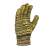 Перчатки Doloni трикотажные желтые с ПВХ "Рябушка" 10 класс арт. 4242