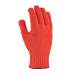 Перчатки Doloni трикотажные рабочие красные с ПВХ Универсал 10 класс арт. 4461