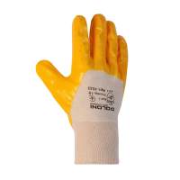 Рукавички Doloni трикотажні із нітриловим покриттям, жовтий, розмір 10 арт. 4523