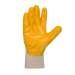Перчатки Doloni трикотажные с нитриловым покрытием, желтый, размер 10 арт. 4523