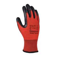Трикотажні рукавички EXTRAGRAB червоні з латексним покриттям, розмір 10 арт. 4193
