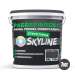 Краска резиновая структурная «РабберФлекс» SkyLine Графитовая RAL 7024 7 кг