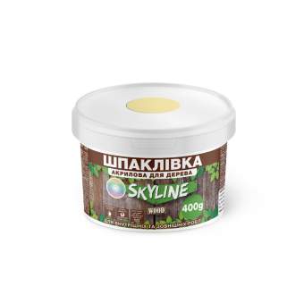 Шпаклевка для Дерева готовая к применению акриловая SkyLine Wood Сосна 400 г