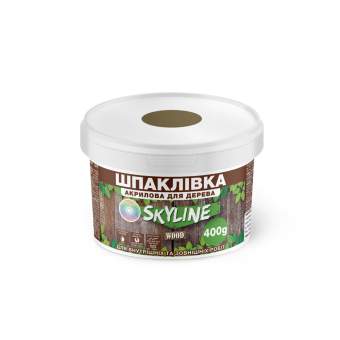 Шпаклевка для Дерева готовая к применению акриловая SkyLine Wood Бук 400 г