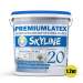 Фарба вологостійка напівматова Premiumlatex 20 Skyline 1.2 кг
