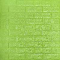 Самоклеюча 3D панель флуоресцентна зелена 700х770х5мм (300-5) SW-00001331