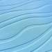 Самоклеящаяся 3D панель голубые волны 600х600х4мм (106) SW-00001366