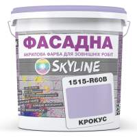 Краска Акрил-латексная Фасадная Skyline 1515-R60B Крокус 5л