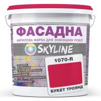 Краска Акрил-латексная Фасадная Skyline 1070R (C) Букет роз 3л