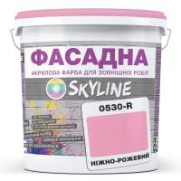 Фарба Акрил-латексна Фасадна Skyline 0530-R Ніжно-рожевий 3л