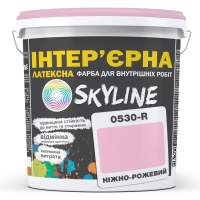 Фарба Інтер'єрна Латексна Skyline 0530-R Ніжно-рожевий 3л