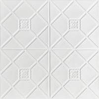 Панель стеновая 3D 700х700х4мм (P29) WHITE (D) SW-00001351
