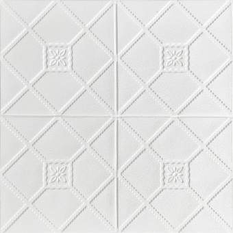 Панель стеновая 3D 700х700х4мм (P29) WHITE (D) SW-00001351