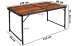 Складаний стіл для пікніка + 4 стільці розкладний похідний 120x 60 см