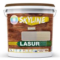 Лазур декоративно-захисний для обробки дерева LASUR Wood SkyLine Канадська сосна 10 л