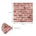 Панель стеновая 700*700cm*4mm клинкер розовая глина (D) SW-00002005