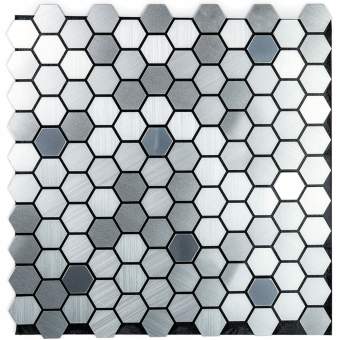 Самоклеющаяся алюминиевая плитка 300х300х3мм SW-00001928 (D)