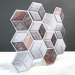 Декоративна плитка ПВХ на самоклейці 3D куби 280х300х5мм, ціна за 1 шт. (СПП-506) SW-00001135