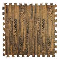 Підлога пазл - модульне покриття для підлоги 600x600x10мм коричневе дерево (МР6) SW-00000204