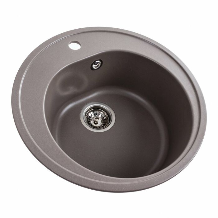 Гранітне миття для кухні Platinum 510 LUNA матова Дюна