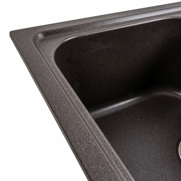 Гранитная мойка для кухни Platinum 7950 Equatoria матовый Гренадин
