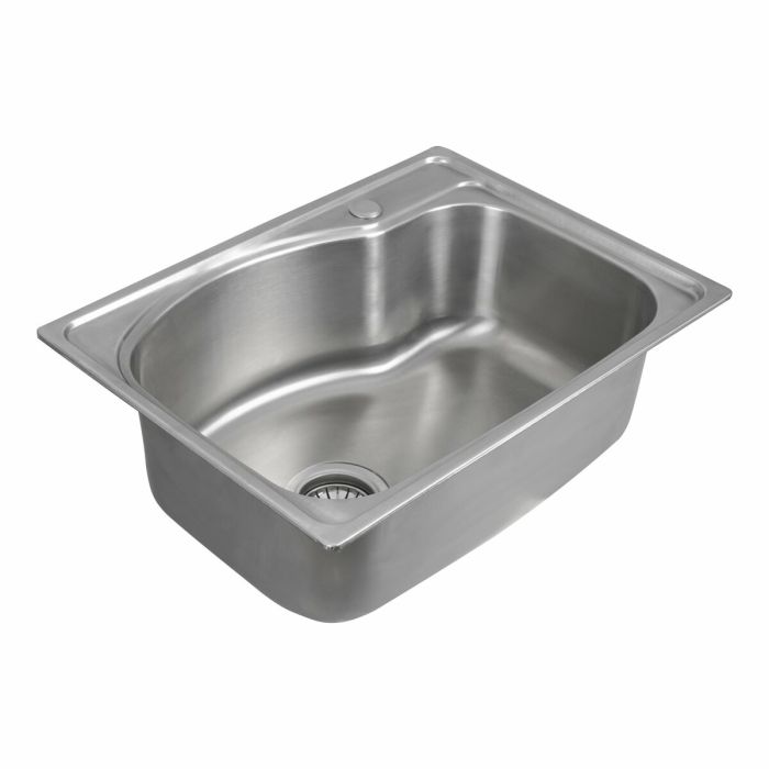 Кухонная мойка из нержавеющей стали Platinum САТИН 5843 (0,6/210 mm)