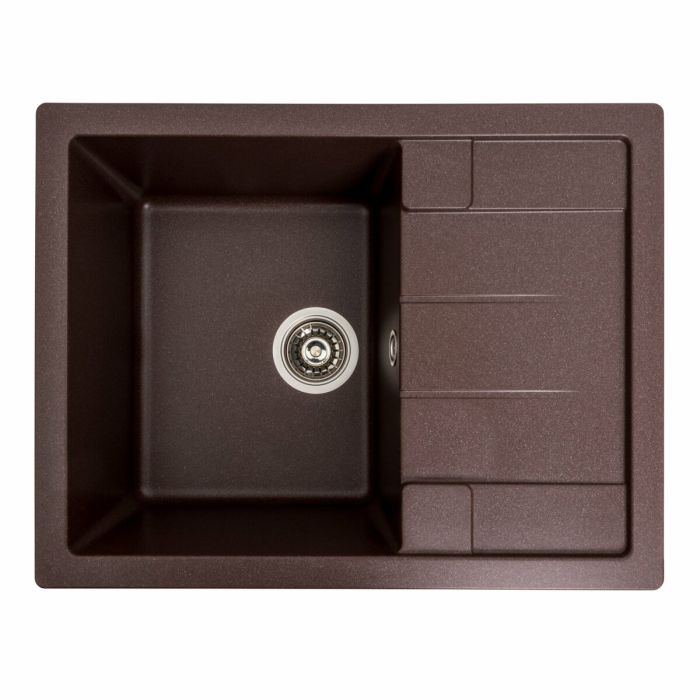 Гранітне миття для кухні Platinum 6550 INTENSO матова Мокко, L