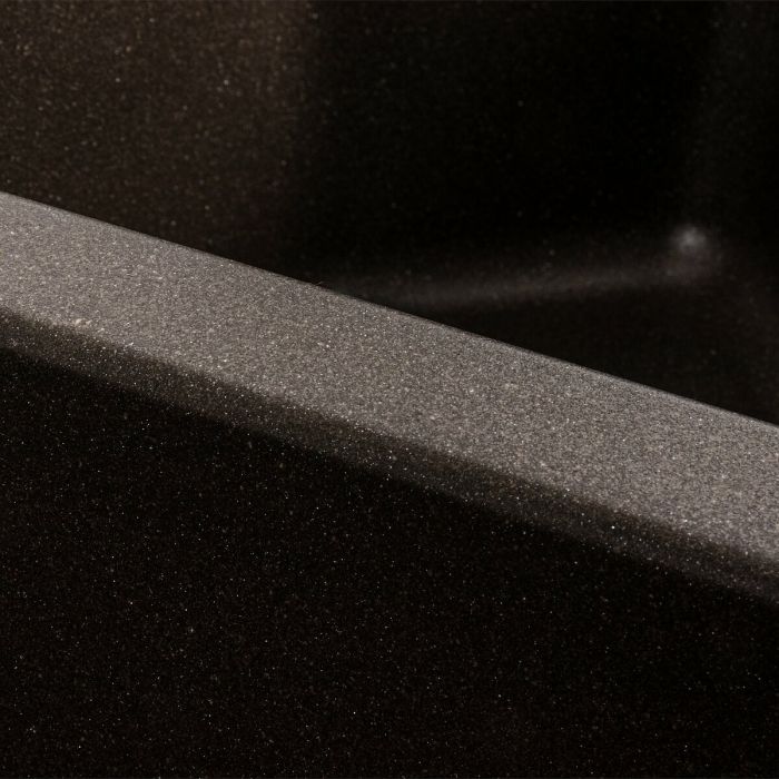 Гранітне миття для кухні Platinum 9950 PANDORA матова Темна скеля