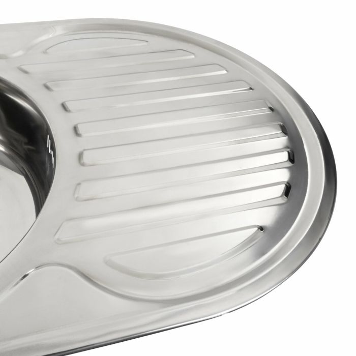 Кухонная мойка из нержавеющей стали Platinum 7750 ПОЛИРОВКА (0,6/170 мм), R