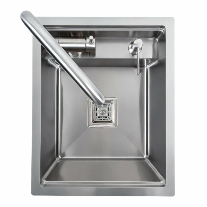 Кухонная мойка скрытая нержавейка Platinum TZ 40*50