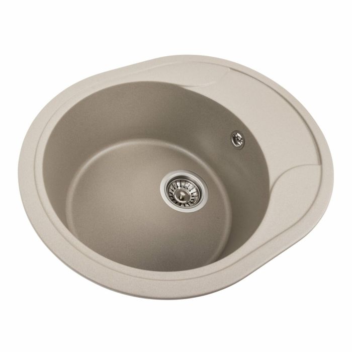 Гранітне миття для кухні Platinum 5847 ONYX матовий Титан, L