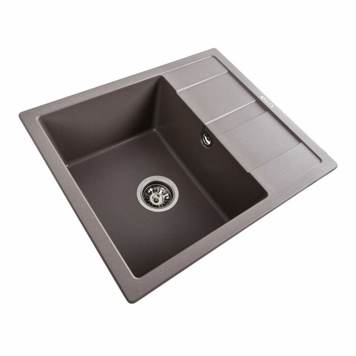 Гранитная мойка для кухни Platinum 5851 ARIA матовая Дюна