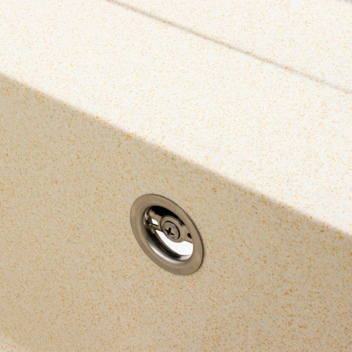 Кухонная мойка гранитная матовая 7050 CASCADA Platinum Песок