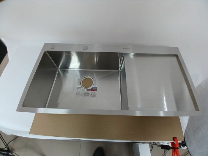 Кухонная мойка нержавеющая CM 100*50 L VALESO Handmade (3.0/0.8)