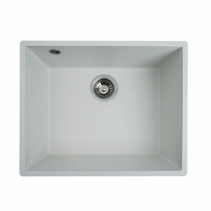 Гранітне миття для кухні Platinum 5444 OASIS матова Біла